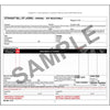 Straight Bill of Lading - Universal Form - Snap-Out, 3-Ply w/ Carbon