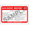 Accident Report Kit in Envelope - No Camera
