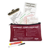 Accident Compliance Kit in Vinyl Pouch - No Camera