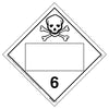 Division 6.1 Poison Placard - Blank