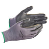 J. J. Keller™ SAFEGEAR™ Flat Dip Nitrile Foam Smooth-Palm Nylon Knit Gloves