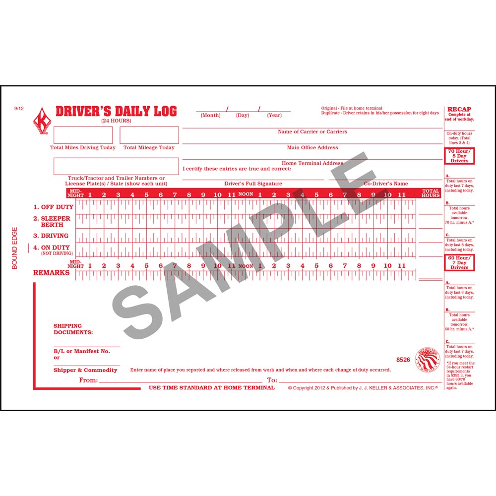 Log Books & Forms – Willamette Traffic Bureau LLC